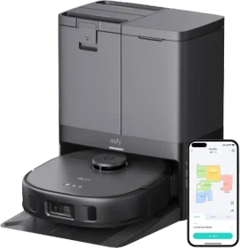 eufy X10 Pro Omni Saug-/Wischroboter schwarz inkl. Absaug-/Reinigungsstation