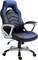 CLP Foxton Kunstleder Gamingstuhl, schwarz/blau Vorschaubild