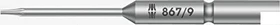 Wera 867/9 C Torx Bit 4mm, T5x44mm, 1 Stück