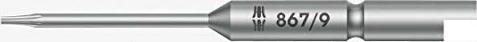 Wera 867/9 C Torx Bit 4mm, T5x44mm, 1 Stück