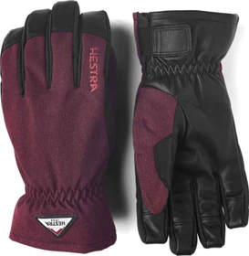 Hestra Powder Skihandschuhe bordeaux