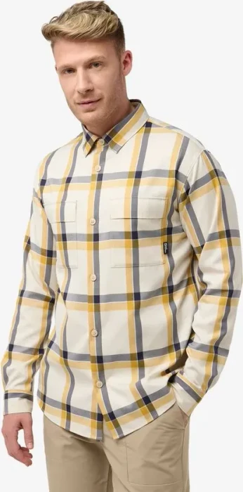 Jack Wolfskin Steinwand Hemd langarm panna cotta (Herren)
