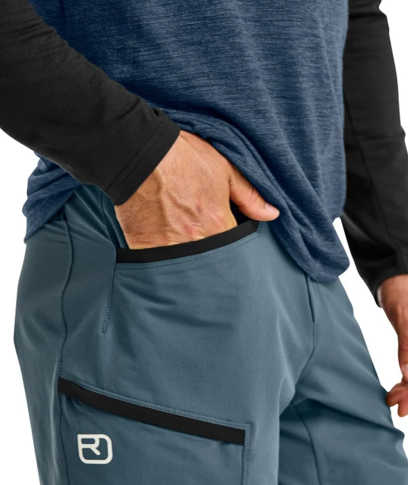 Ortovox Pelmo Hose kurz black raven (Herren)