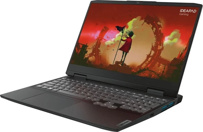 Lenovo IdeaPad Gaming 3 15ARH7, Onyx Grey, Ryzen 5 7535HS, 16GB RAM, 512GB SSD, GeForce RTX 2050, DE