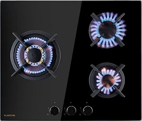 Klarstein Goldflame 60cm Gas-Kochfeld autark schwarz