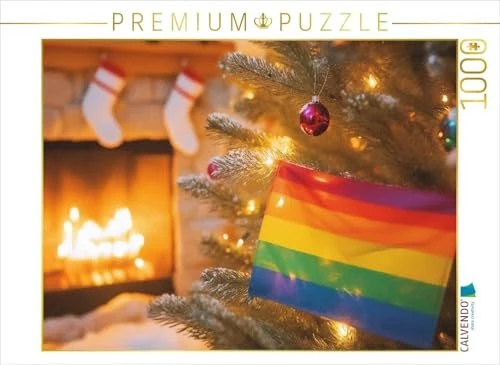 Calvendo Weihnachts-Pride - LGBTQ+ Stolz und Regenbogenfarben in der festlichen Jahreszeit