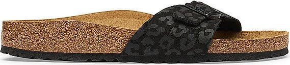 Birkenstock Madrid Synthetik leo black (Damen)
