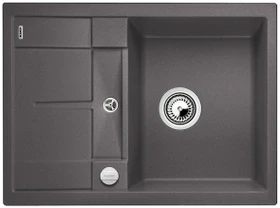 Blanco Metra 45 S Compact Becken reversibel mit Ablauffernbedienung felsgrau