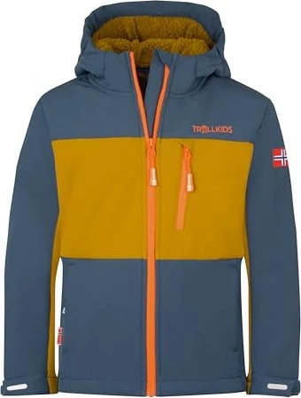 Trollkids Bergsfjord Funktionsjacke bronze/blue (Junior)