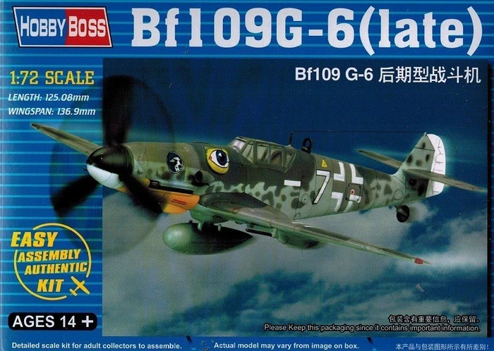 HobbyBoss Bf109 G-10 (80227)
