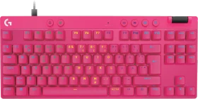 Logitech G PRO X TKL Rapid, rosa, Magnetic Analog, USB, ND (920-013251)