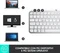 Logitech MX Keys Mini, LEDs weiß, Logi Bolt, Pale Gray, weiß/grau, USB/Bluetooth, IT Vorschaubild