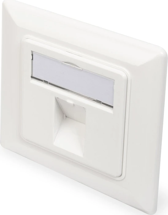 Digitus Leerdose für Keystone Module, 1x Keystone Aufnahme, weiß