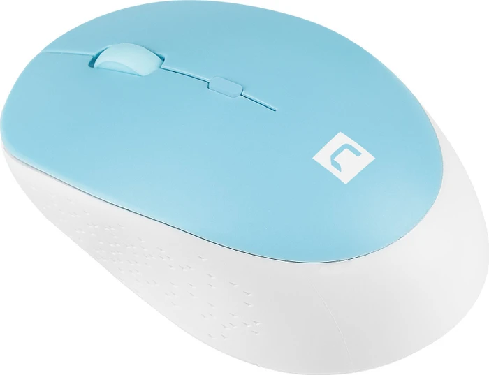 Natec Harrier 2 Wireless Mouse weiß/blau, Bluetooth