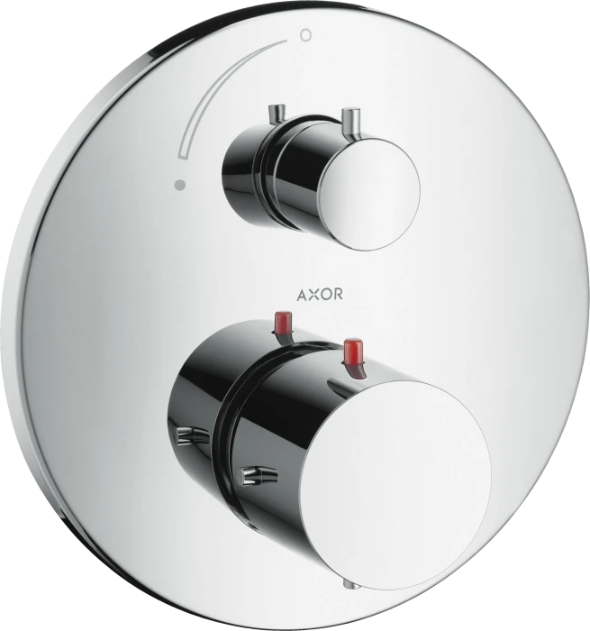 Hansgrohe Axor Starck Thermostat Unterputz mit Absperrventil chrom