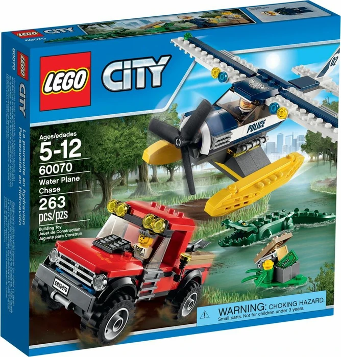 LEGO City Sumpfpolizei - Verfolgungsjagd mit dem Wasserflugzeug