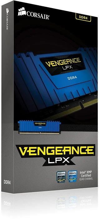 Corsair Vengeance LPX blau UDIMM 16GB Kit, DDR4-2800, CL16-18-18-36