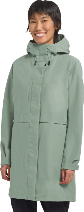 Jack Wolfskin Terraview 2L Funktionsmantel green zinnia (Damen)