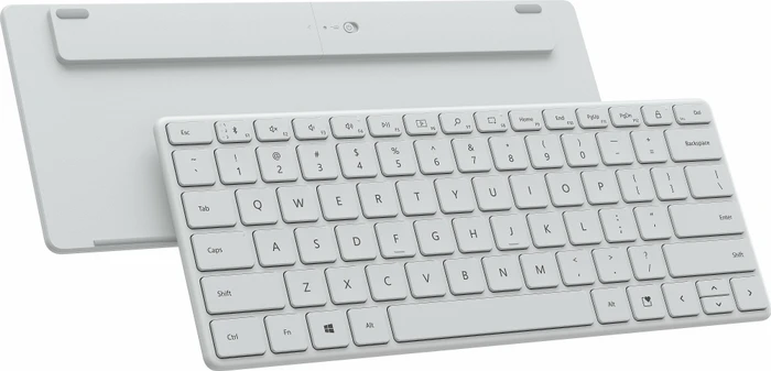 Microsoft Designer Compact Keyboard Gletscherblau, Bluetooth, DE