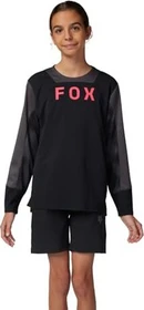 Fox Racing Defend Taunt Trikot langarm schwarz (Junior)