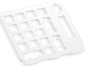 Glorious GMMK Wireless Numpad, Switch Plate (Numpad), Kunststoff (Polycarbonat), weiß