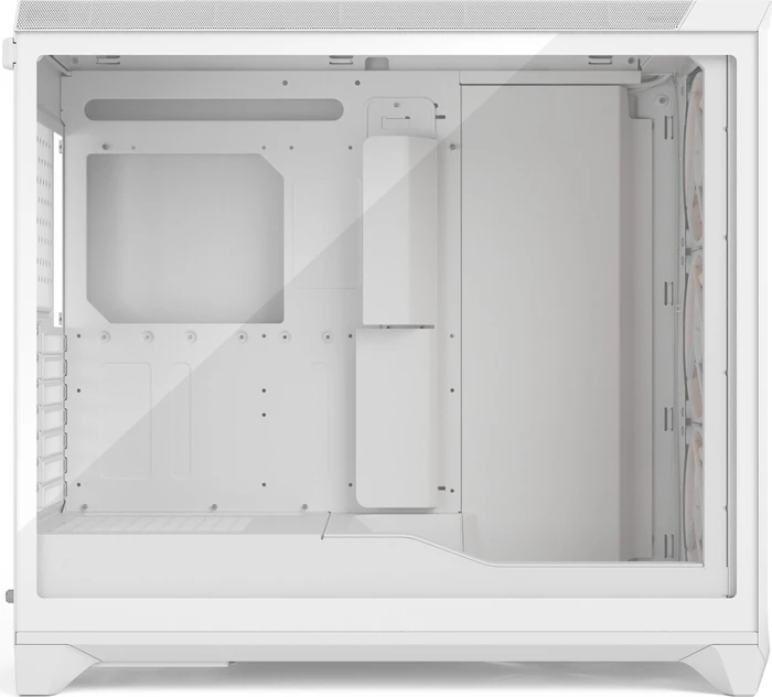 Fractal Design Meshify 3 XL RGB White TG Clear Tint, weiß, Glasfenster