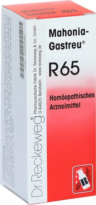 Dr.Reckeweg Mahonia Gastreu R65 Tropfen, 50ml