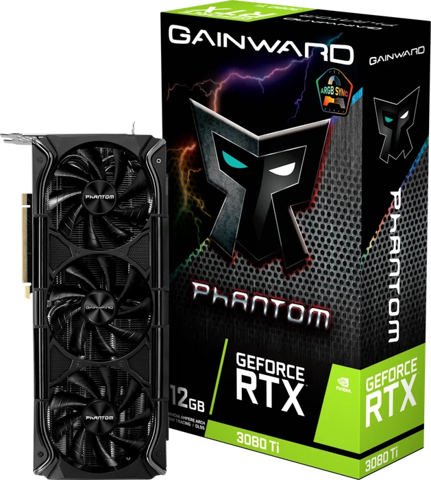 Gainward GeForce RTX 3080 Ti Phantom, 12GB GDDR6X, HDMI, 3x DP