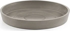 Ecopots Amsterdam Blumentopfuntersetzer rund 18cm taupe
