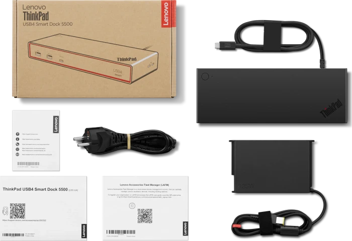 Lenovo ThinkPad Smart Dock 5500 inkl. 135W Netzteil, USB4 [Buchse]