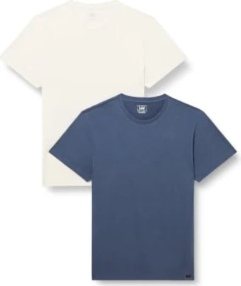 Lee Crew 2er-Pack T-Shirt kurzarm (Herren)