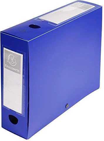 Exacompta Archivbox mit Druckknopf A4