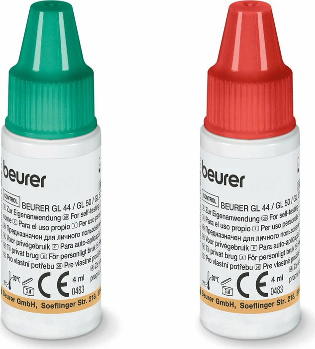 Beurer Kontrolllösung Level 3 + 4 für GL 44/50/55 evo, 2 Stück