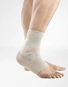 Bauerfeind MalleoTrain Sprunggelenkbandage rechts Größe 4 beige, 1 Stück
