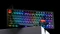 Keychron V3 TKL Knob, 80%, LEDs RGB, hot-swap, Frosted Black, Keychron K Pro RED, USB, DE Vorschaubild