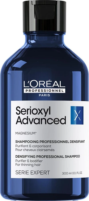 L'Oréal Expert Serioxyl Advanced Anti-Hair Thinning Purifier & Bodifier Shampoo, 500ml