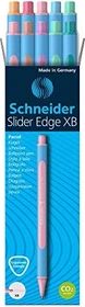 Schneider Slider Edge Pastell XB Kugelschreiber sortiert, 10er-Set, Etui