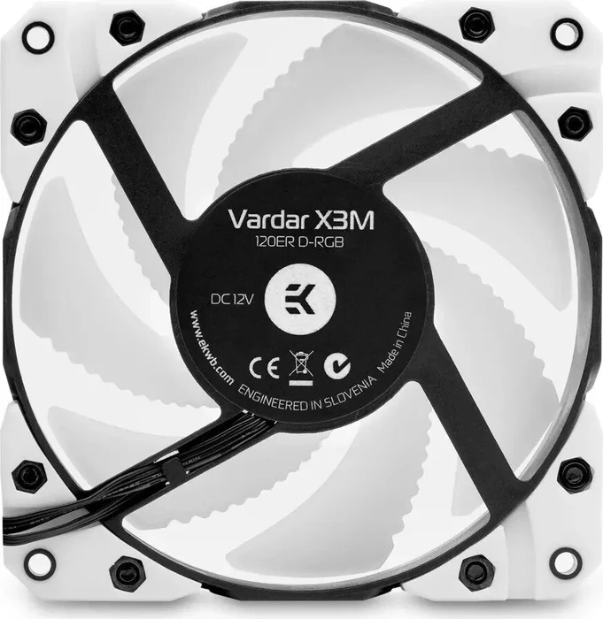 EK Water Blocks EK-Vardar X3M 120ER D-RGB weiß, 500-2200rpm, 120mm (3830046996985)