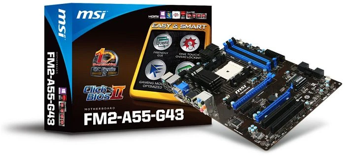MSI FM2-A55-G43 (AMD FM2)