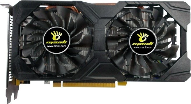 Manli GeForce GTX 1060 Twin Fan, 3GB GDDR5, DVI, HDMI, 3x DP