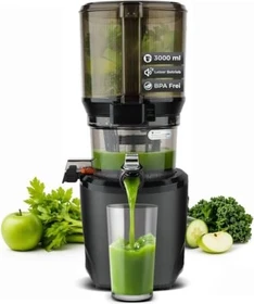 Kuvings AUTO10S Hands-Free Slow Juicer mattschwarz
