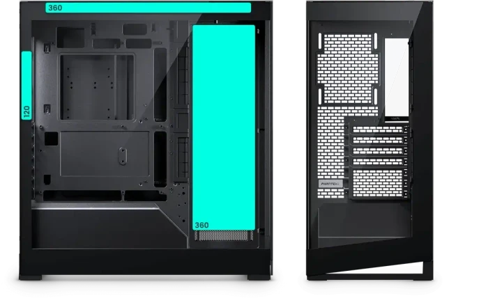 Phanteks NV5 MKII Satin Black, Glasfenster
