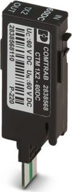 Phoenix Contact CTM 1X2- 60DC - Überspannungsschutzstecker