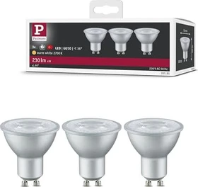 Paulmann LED Reflektor GU10 4W/827, 3 Stück