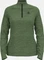 Odlo Essentials Ceramiwarm Mid Layer Funktionsshirt langarm matte green melange (Damen) Vorschaubild