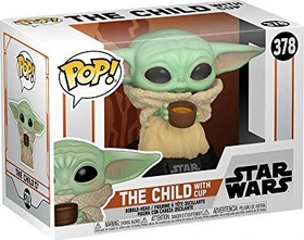 FunKo Pop! - Star Wars The Mandalorian - The Child with cup