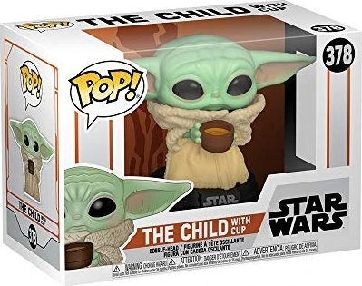 FunKo Pop! - Star Wars The Mandalorian - The Child with cup