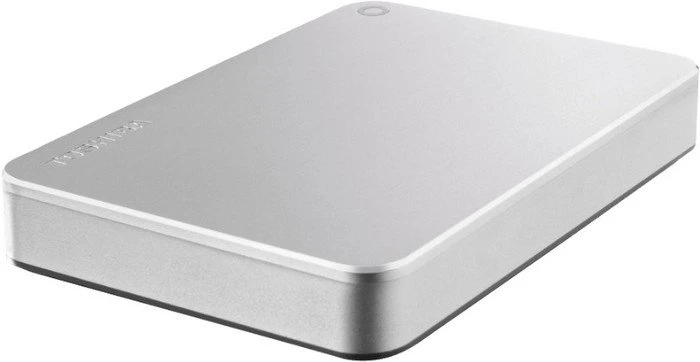 Toshiba Canvio Premium, silver-metallic, 2TB, USB 3.0 Micro-B