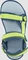 Jack Wolfskin Seven Seas 3 lime/blue (Junior) Vorschaubild