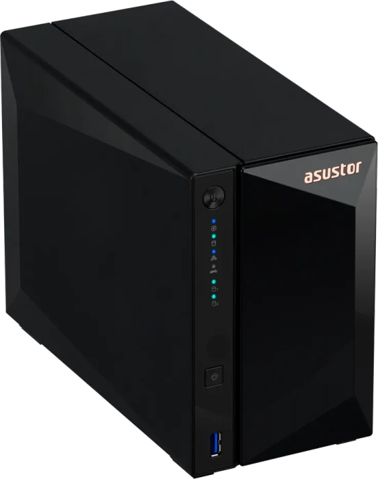 Asustor Drivestor 2 Pro Gen2 AS3302T 8TB, 2GB RAM, 1x RJ-45 2.5GBase-T, 3x USB-A 3.0
